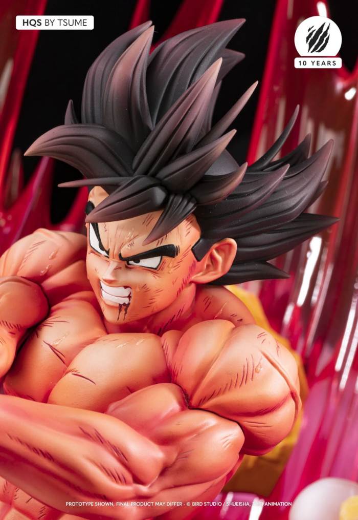 Vegeta Galick Gun and Goku Kaio-ken HQS 1/6