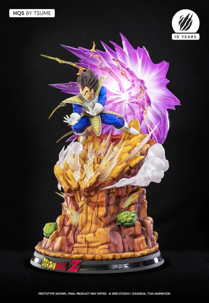 Vegeta Galick Gun and Goku Kaio-ken HQS 1/6