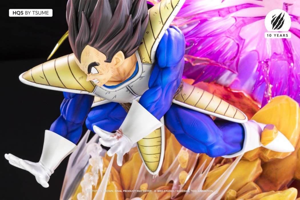 Vegeta Galick Gun and Goku Kaio-ken HQS 1/6