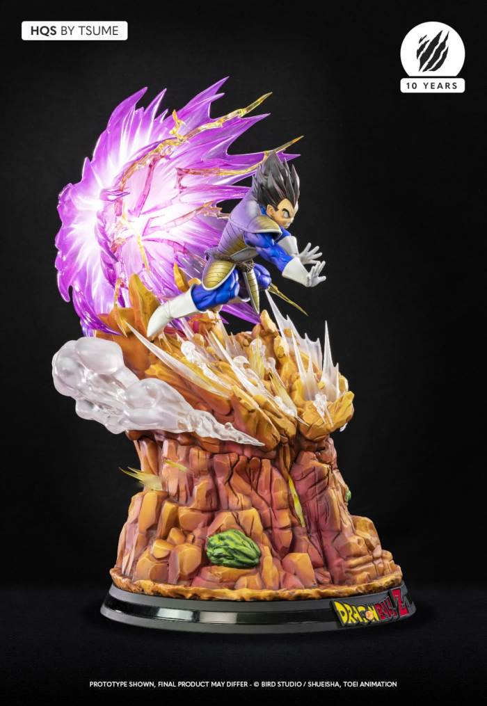 Vegeta Galick Gun and Goku Kaio-ken HQS 1/6