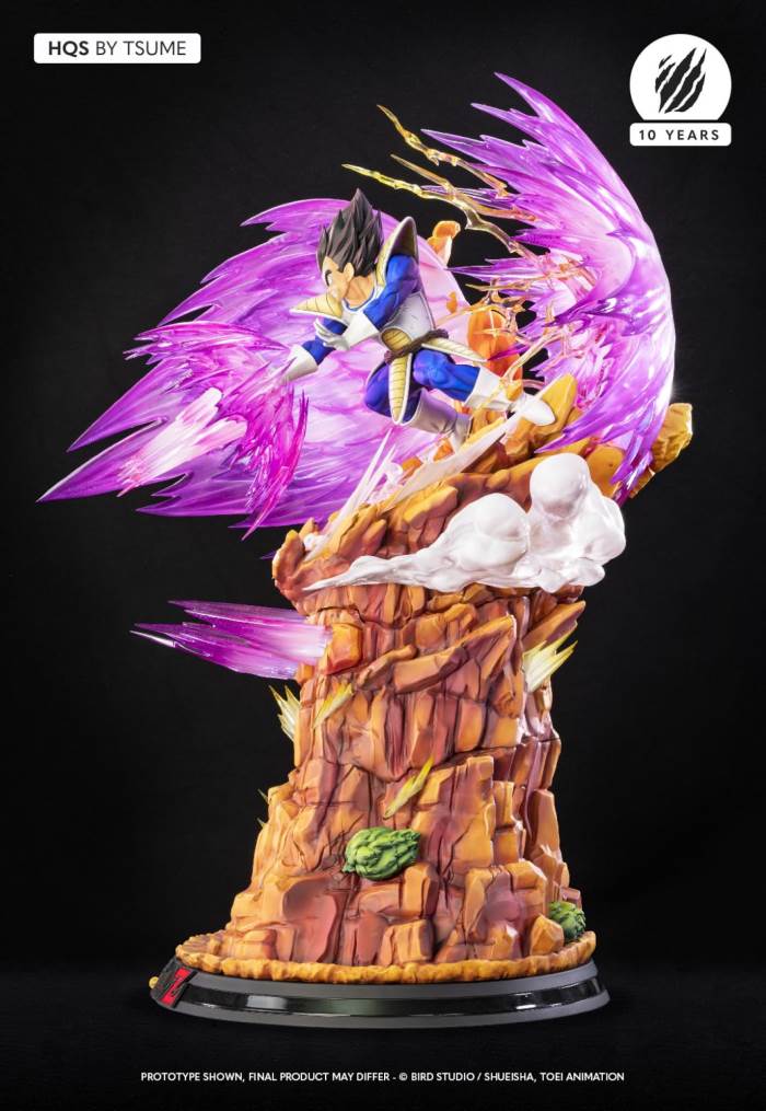 Vegeta Galick Gun and Goku Kaio-ken HQS 1/6