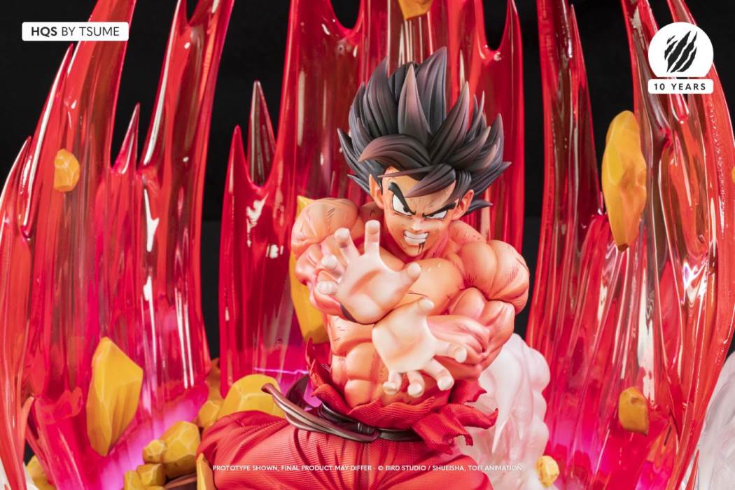 Vegeta Galick Gun and Goku Kaio-ken HQS 1/6