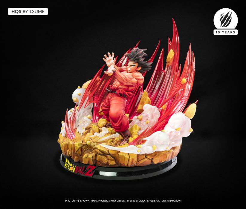 Vegeta Galick Gun and Goku Kaio-ken HQS 1/6