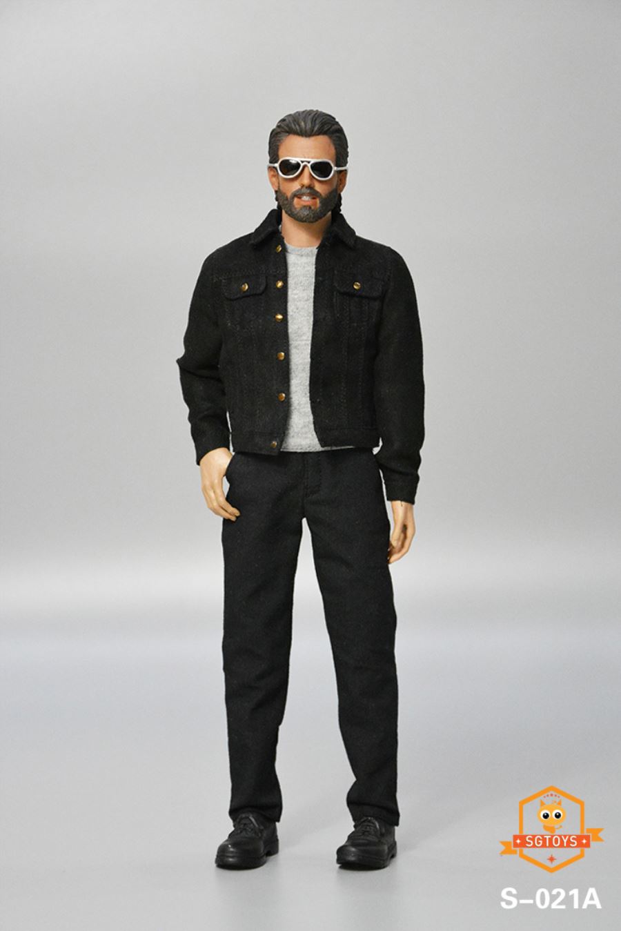 (S-021): 1/6 men's casual jacket suit