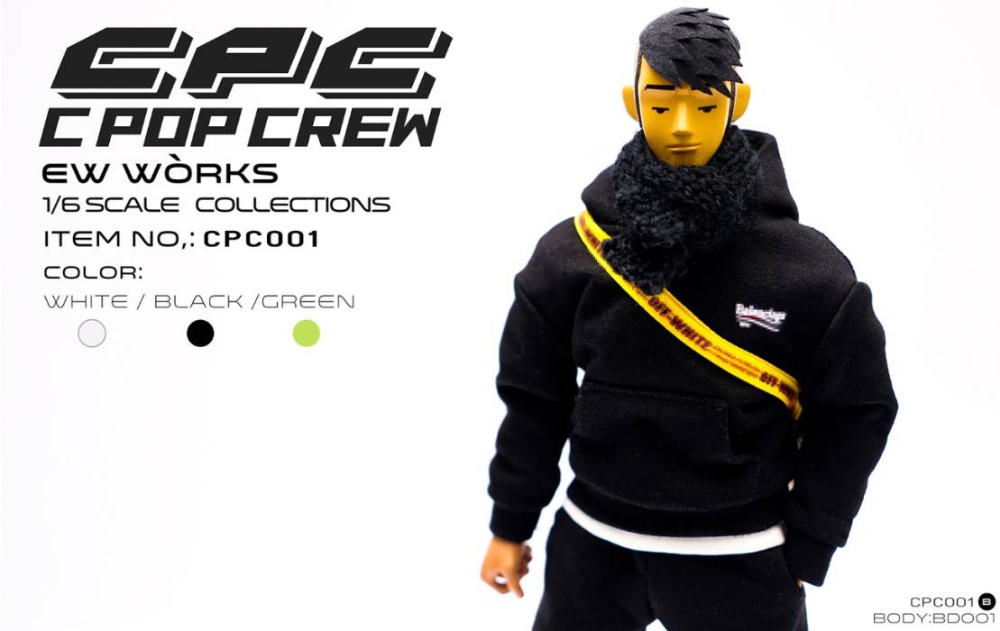 1/6 soldier fashion sports sweater suit