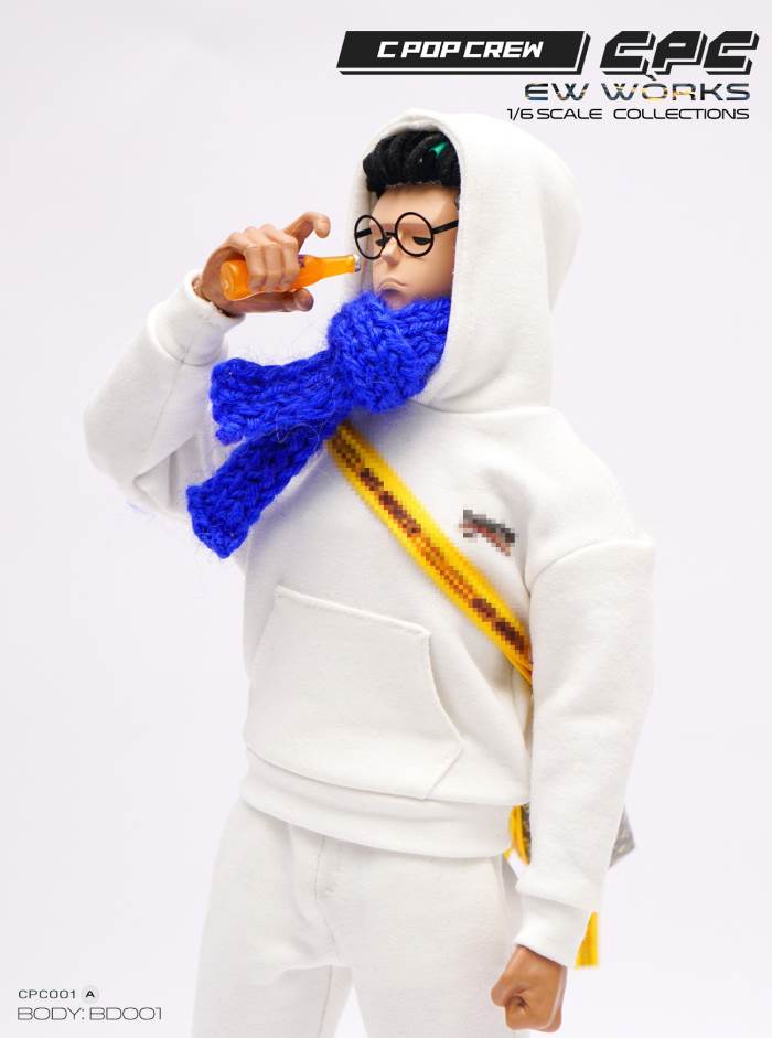 1/6 soldier fashion sports sweater suit