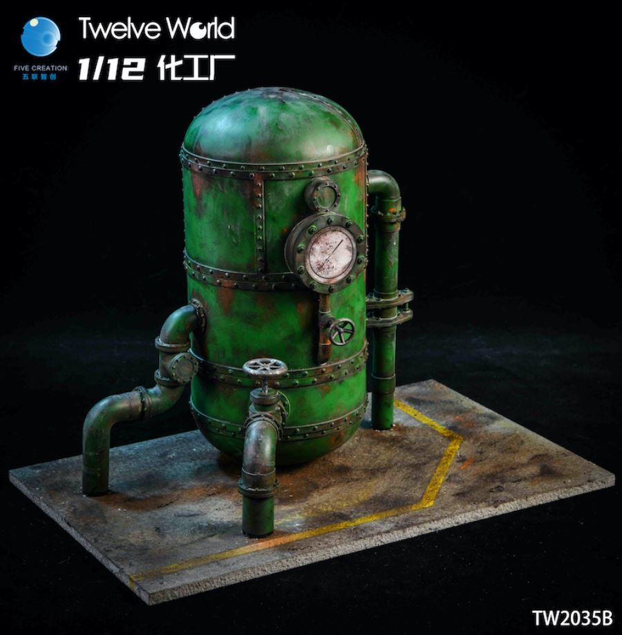 1/12 chemical plant scene