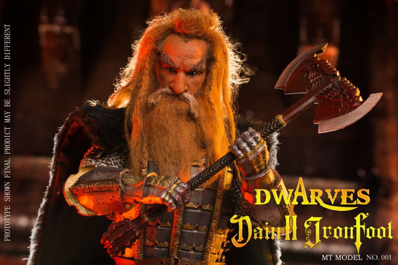 1/6 dwarf Dane II iron footed moving figure