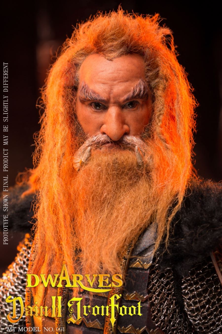 1/6 dwarf Dane II iron footed moving figure
