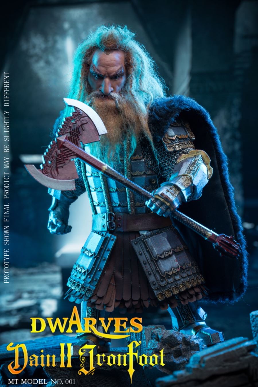 1/6 dwarf Dane II iron footed moving figure