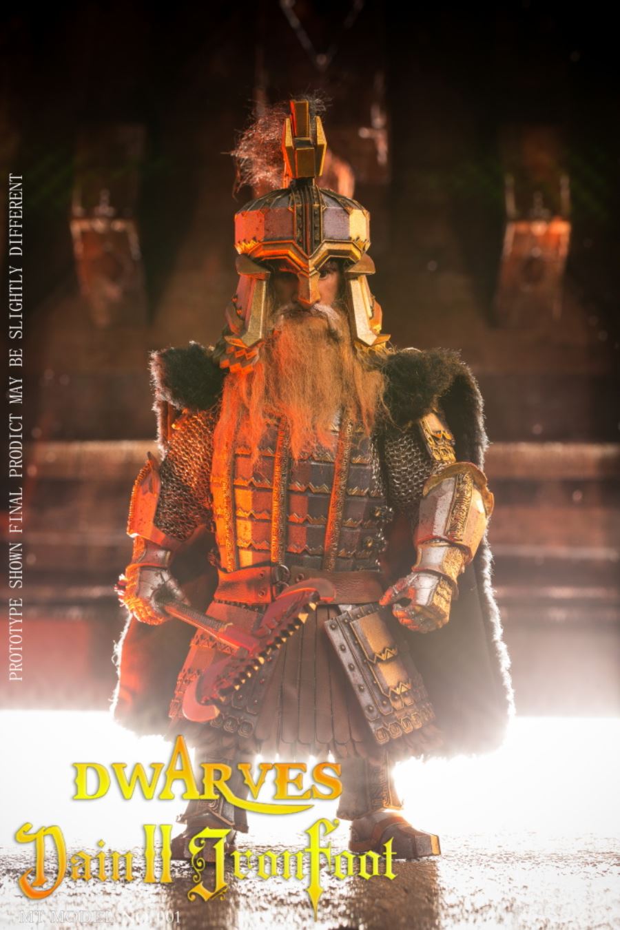 1/6 dwarf Dane II iron footed moving figure