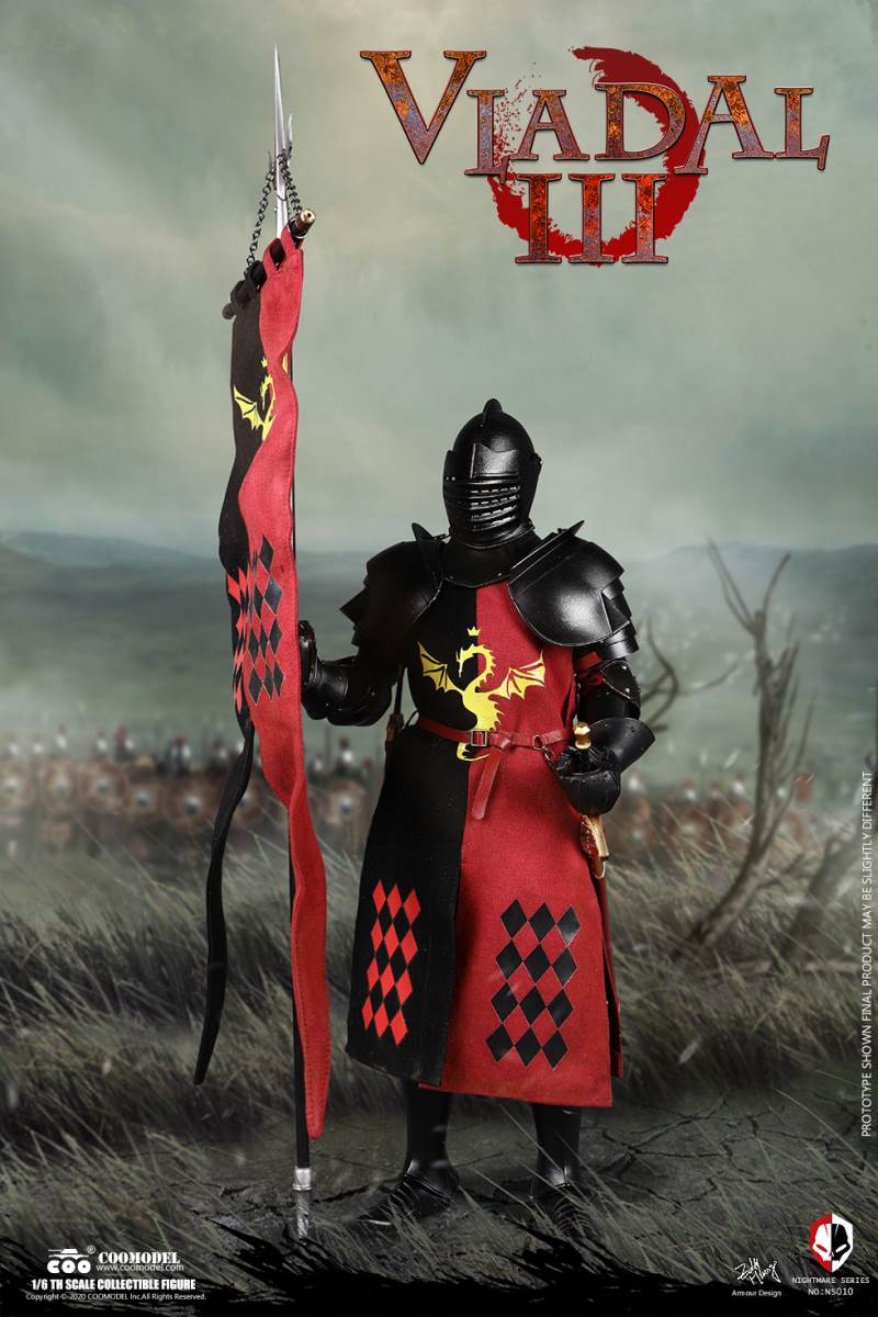 COOMODEL NO.NS010 1/6 NIGHTMARE SERIES (DIECAST ALLOY) - VLAD AL III