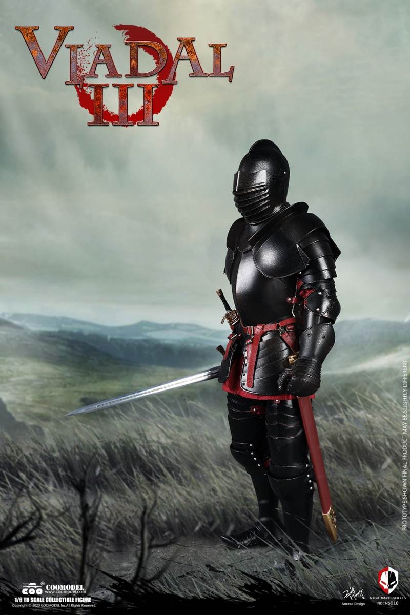 COOMODEL NO.NS010 1/6 NIGHTMARE SERIES (DIECAST ALLOY) - VLAD AL III