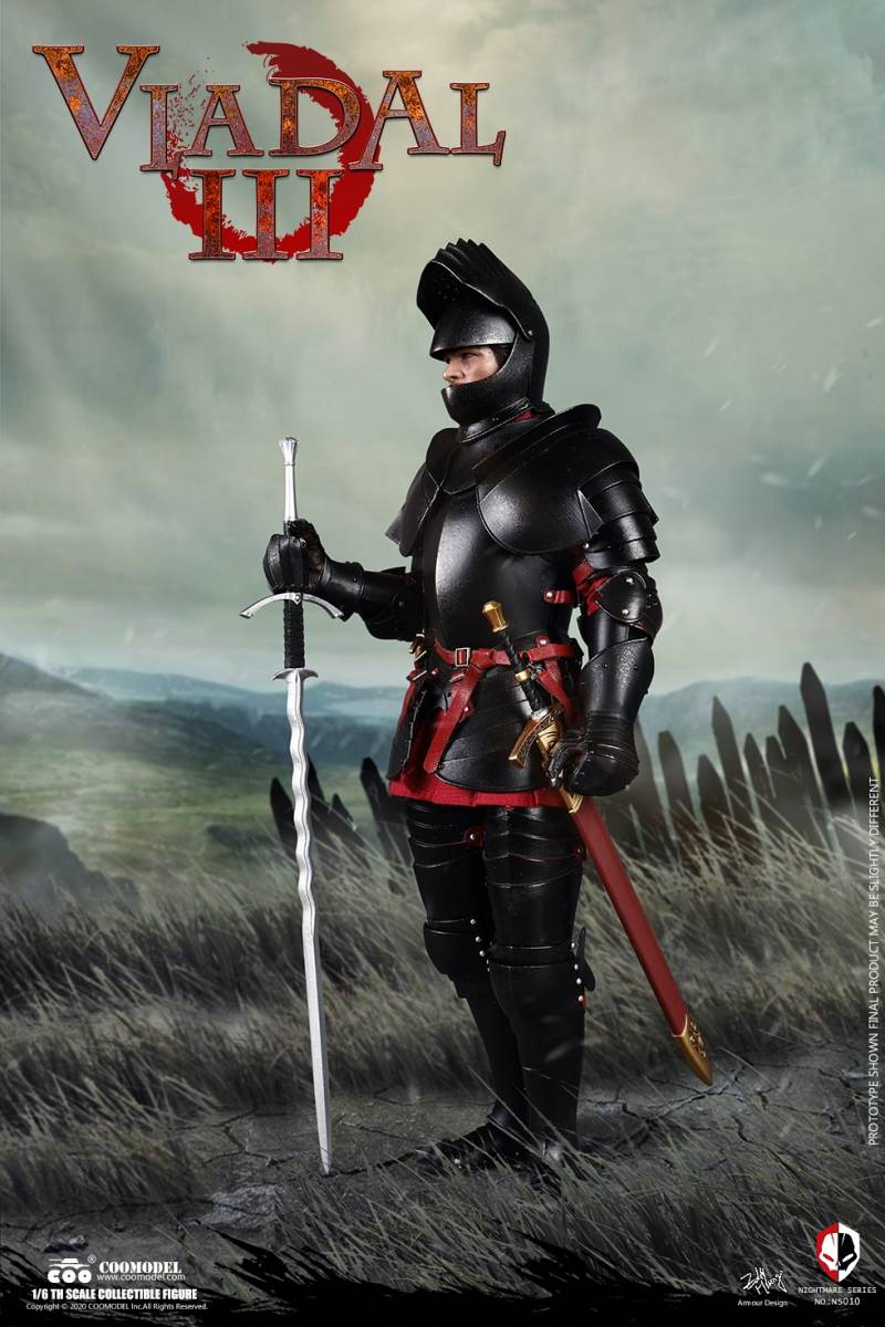 COOMODEL NO.NS010 1/6 NIGHTMARE SERIES (DIECAST ALLOY) - VLAD AL III
