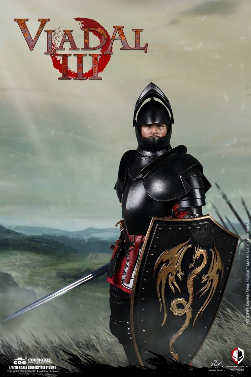 COOMODEL NO.NS010 1/6 NIGHTMARE SERIES (DIECAST ALLOY) - VLAD AL III