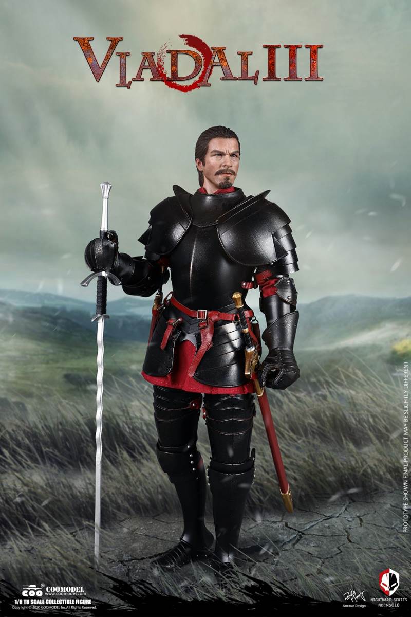 COOMODEL NO.NS010 1/6 NIGHTMARE SERIES (DIECAST ALLOY) - VLAD AL III