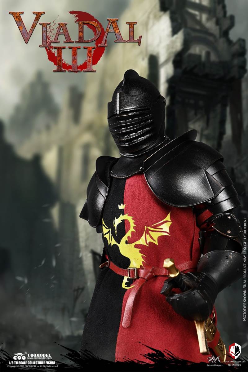 COOMODEL NO.NS010 1/6 NIGHTMARE SERIES (DIECAST ALLOY) - VLAD AL III