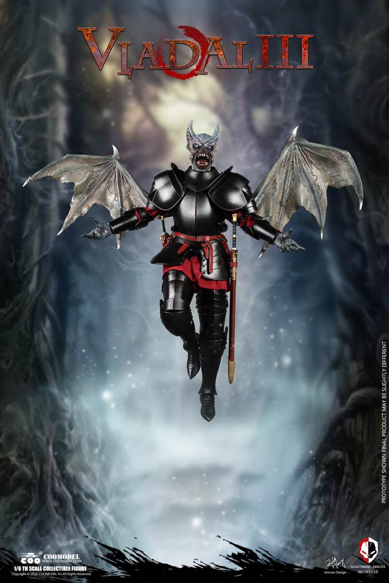 COOMODEL NO.NS010 1/6 NIGHTMARE SERIES (DIECAST ALLOY) - VLAD AL III