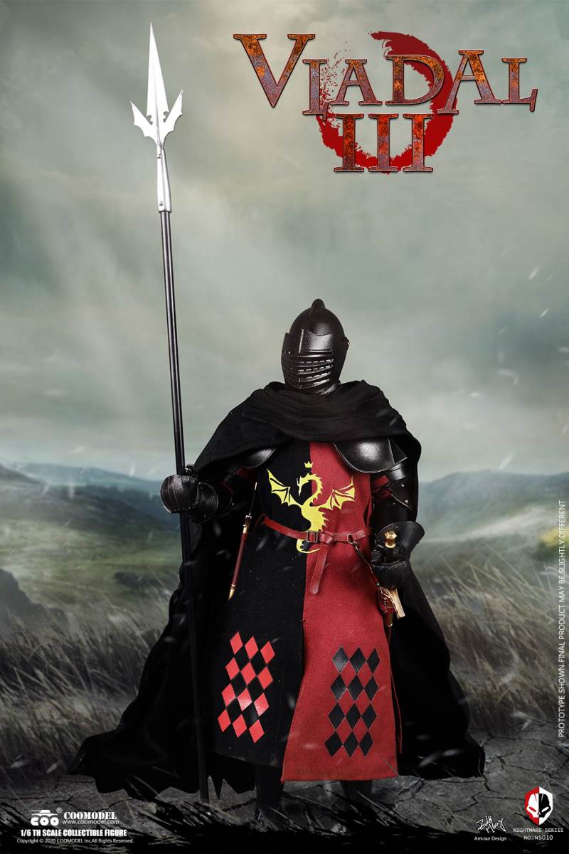 COOMODEL NO.NS010 1/6 NIGHTMARE SERIES (DIECAST ALLOY) - VLAD AL III