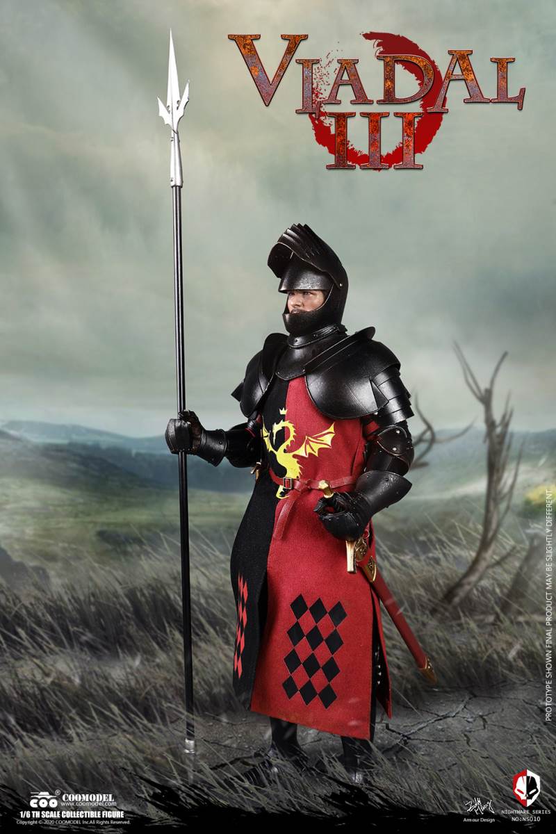 COOMODEL NO.NS010 1/6 NIGHTMARE SERIES (DIECAST ALLOY) - VLAD AL III