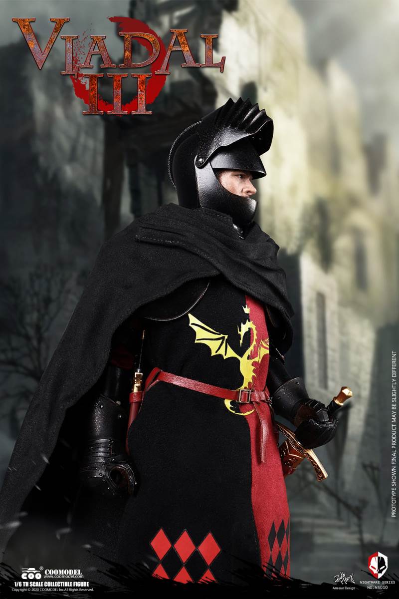 COOMODEL NO.NS010 1/6 NIGHTMARE SERIES (DIECAST ALLOY) - VLAD AL III