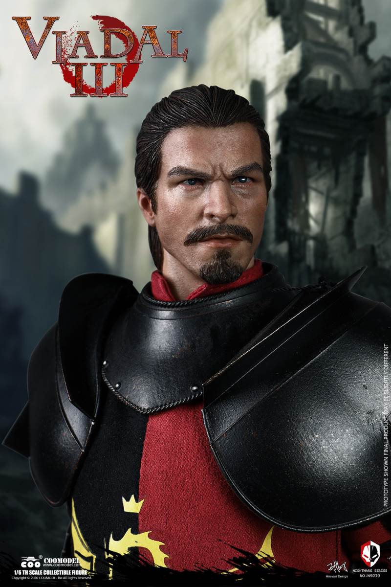 COOMODEL NO.NS010 1/6 NIGHTMARE SERIES (DIECAST ALLOY) - VLAD AL III