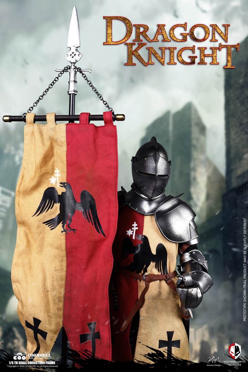 NO.NS009 1/6 NIGHTMARE SERIES (DIECAST ALLOY) - DRAGON KNIGHT