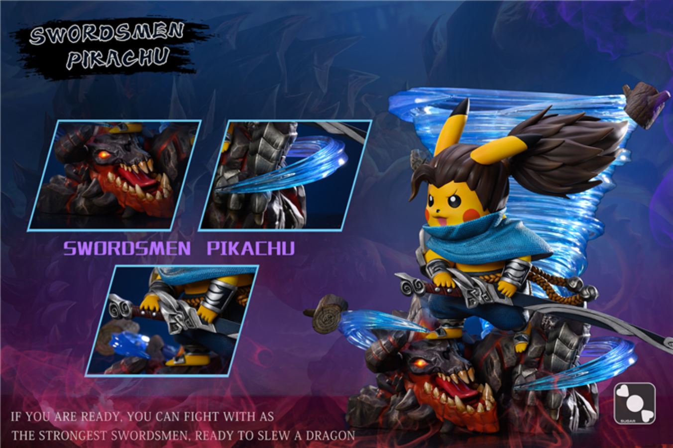 Pikachu Cos Swordsmen