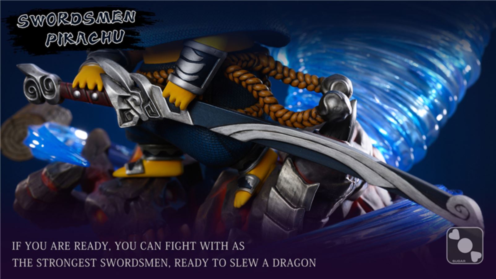 Pikachu Cos Swordsmen