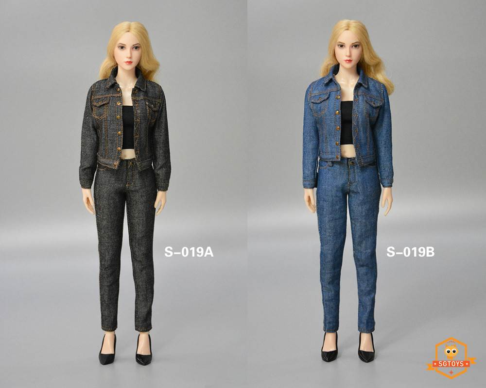1/6 ladies denim suit (A/B) #S-019
