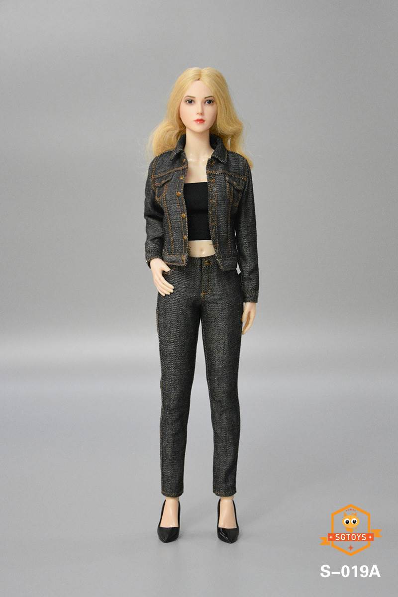 1/6 ladies denim suit (A/B) #S-019