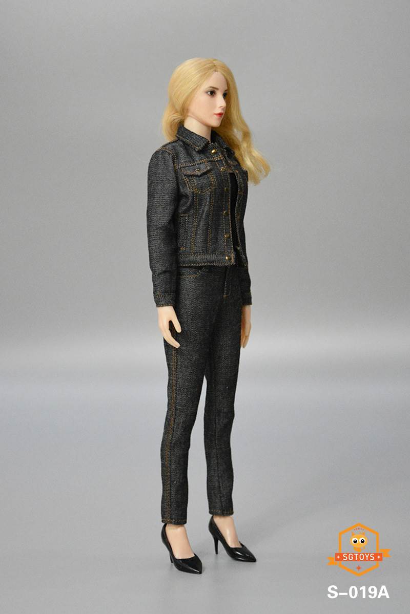 1/6 ladies denim suit (A/B) #S-019