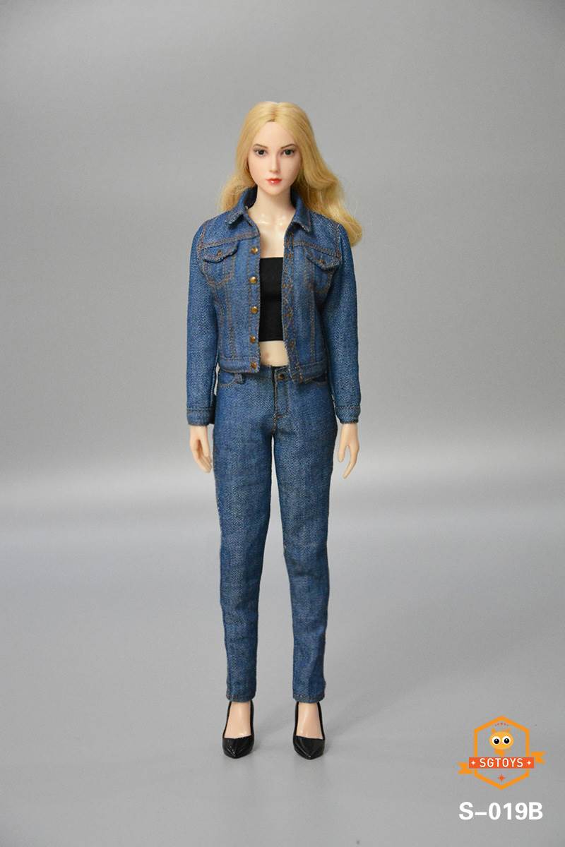 1/6 ladies denim suit (A/B) #S-019