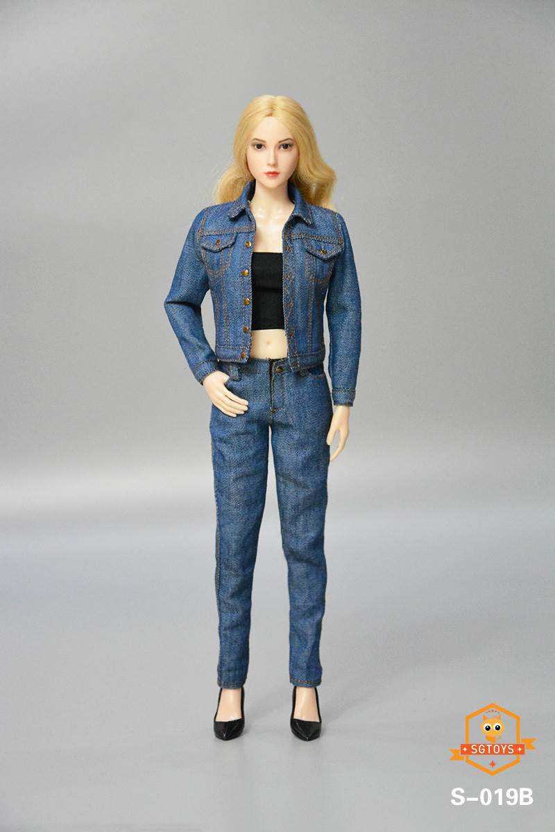 1/6 ladies denim suit (A/B) #S-019