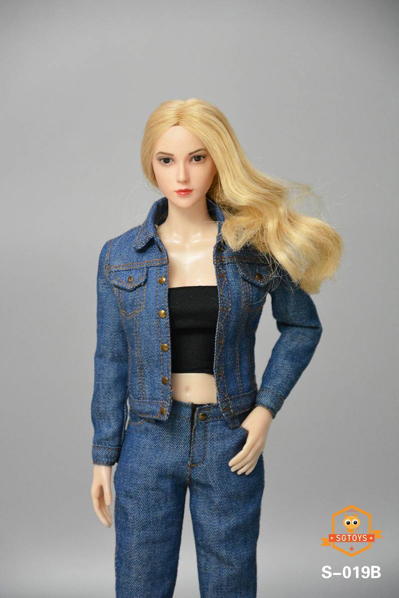 1/6 ladies denim suit (A/B) #S-019