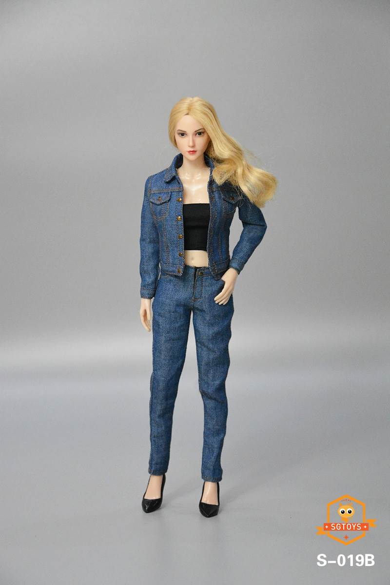 1/6 ladies denim suit (A/B) #S-019