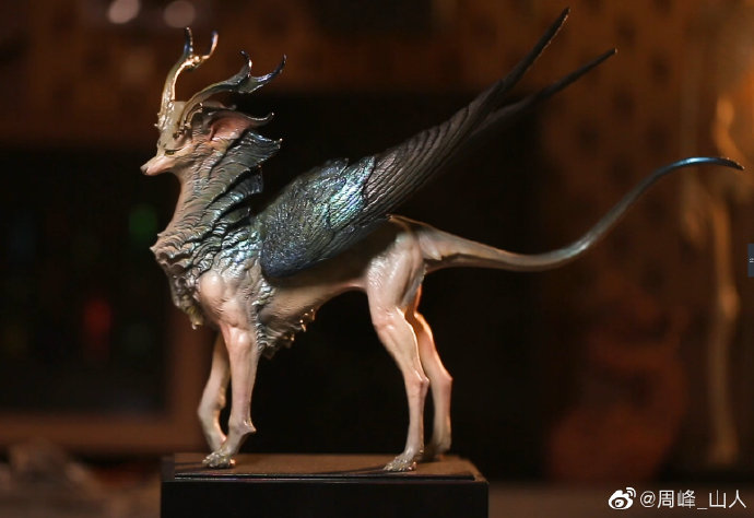 Zhou Feng-Shanren's original series - feather beast