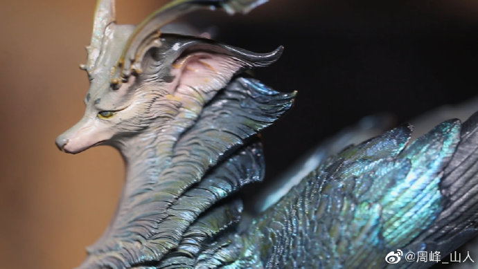 Zhou Feng-Shanren's original series - feather beast