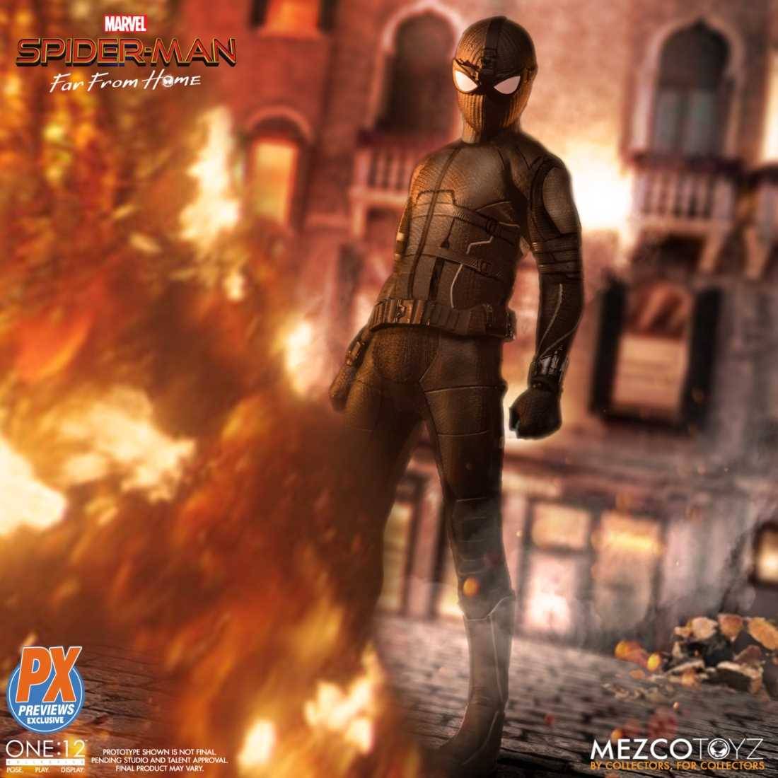 1/12 Spider-Man: Far From Home - Spider-Man Camouflage-Night Monkey PX Edition