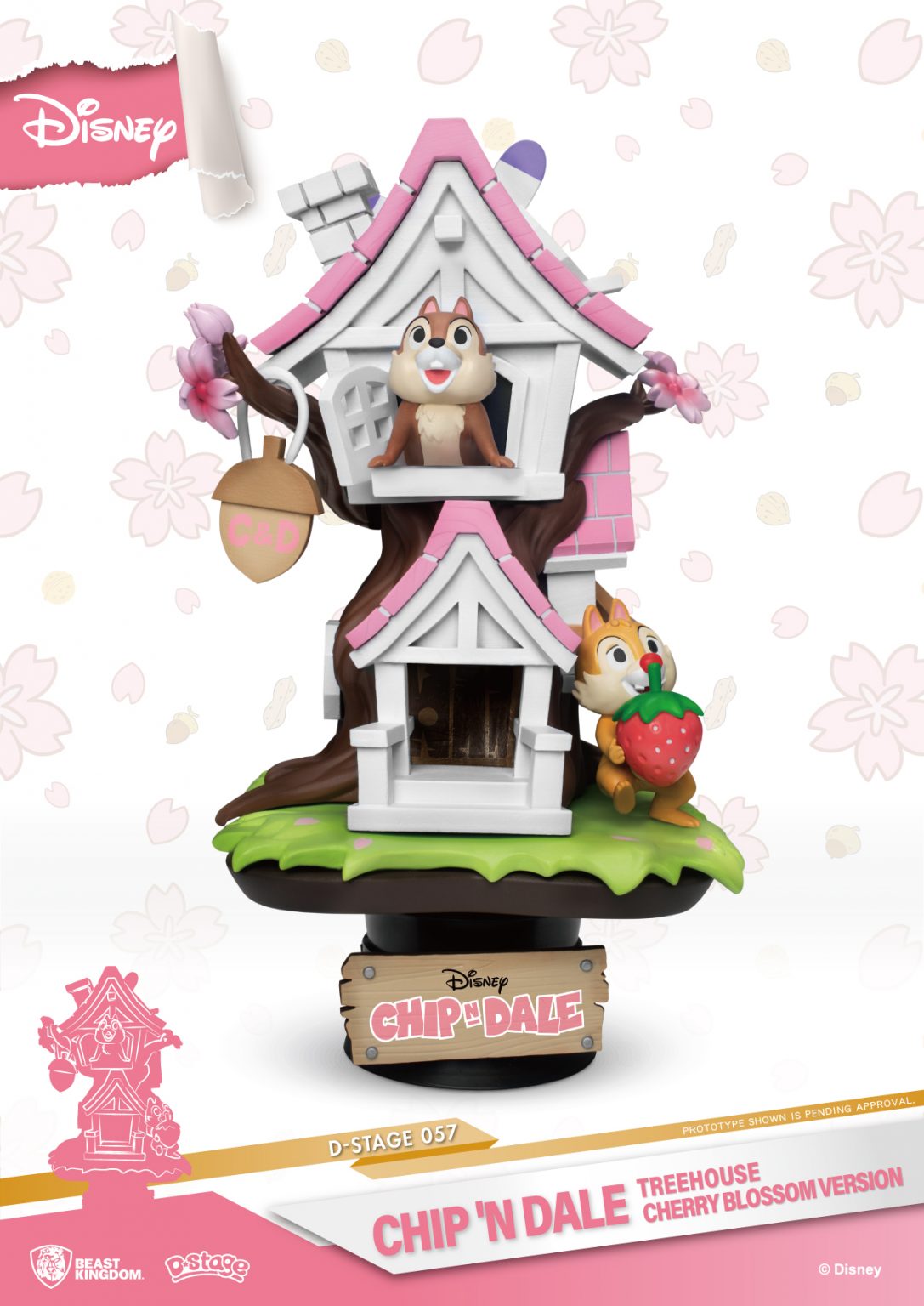 Chip 'n Dale ThreeHouse Cherry Blossom Version