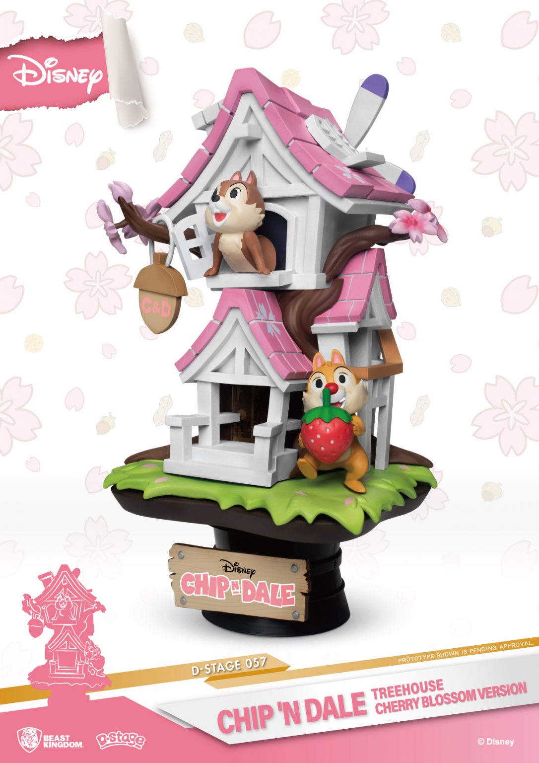 Chip 'n Dale ThreeHouse Cherry Blossom Version