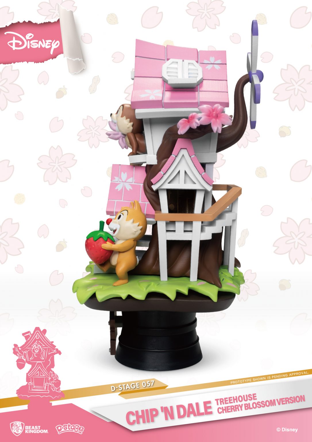 Chip 'n Dale ThreeHouse Cherry Blossom Version