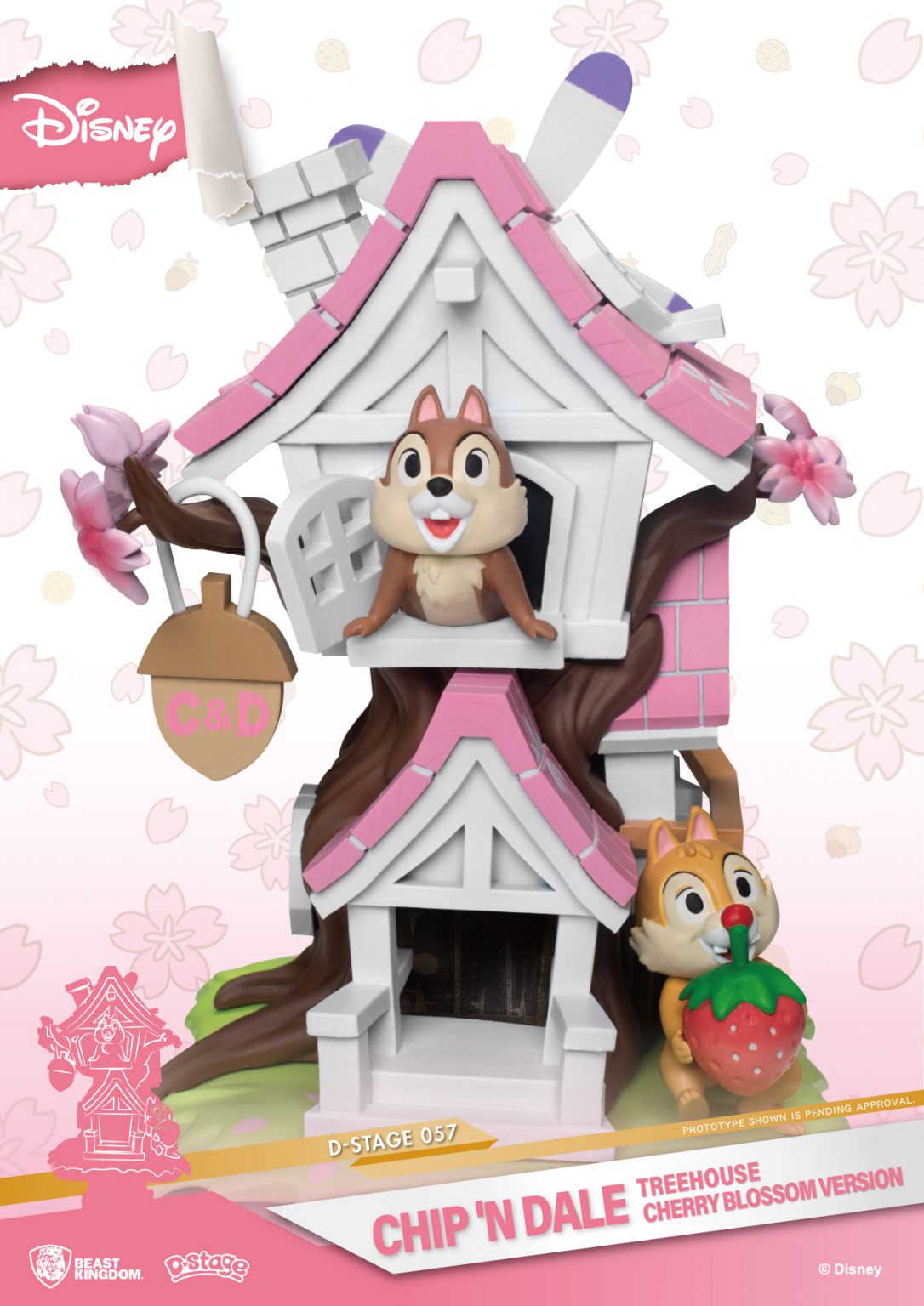 Chip 'n Dale ThreeHouse Cherry Blossom Version