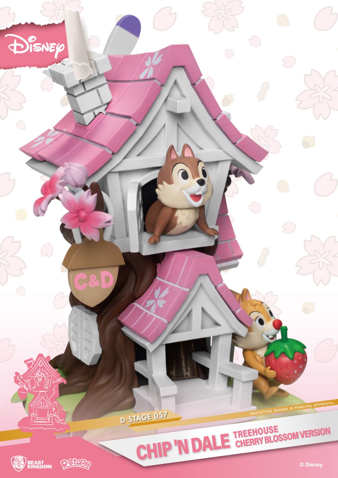 Chip 'n Dale ThreeHouse Cherry Blossom Version