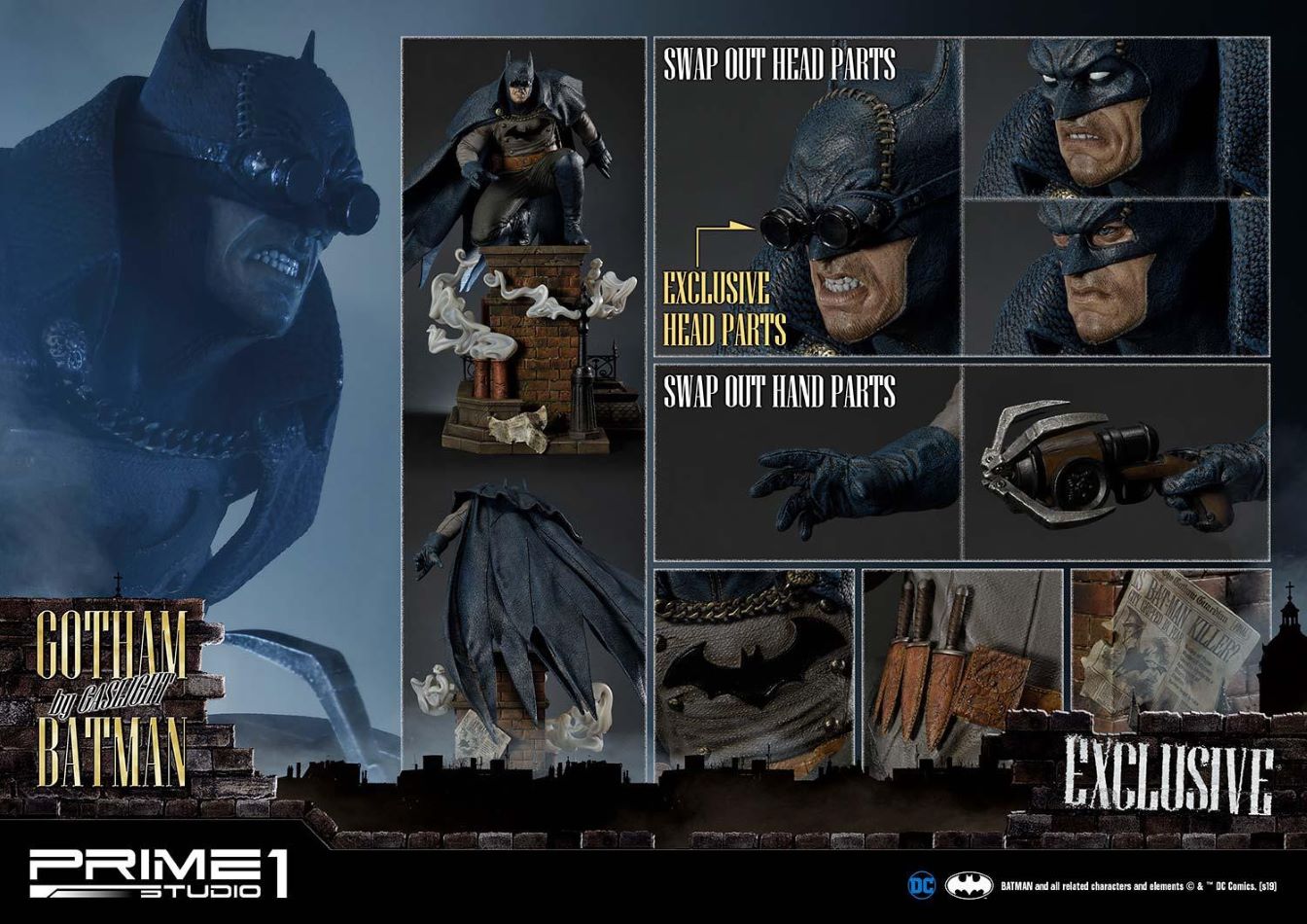 Batman: Arkham Origins Gotham By Gaslight Batman Blue Version (EX Version)