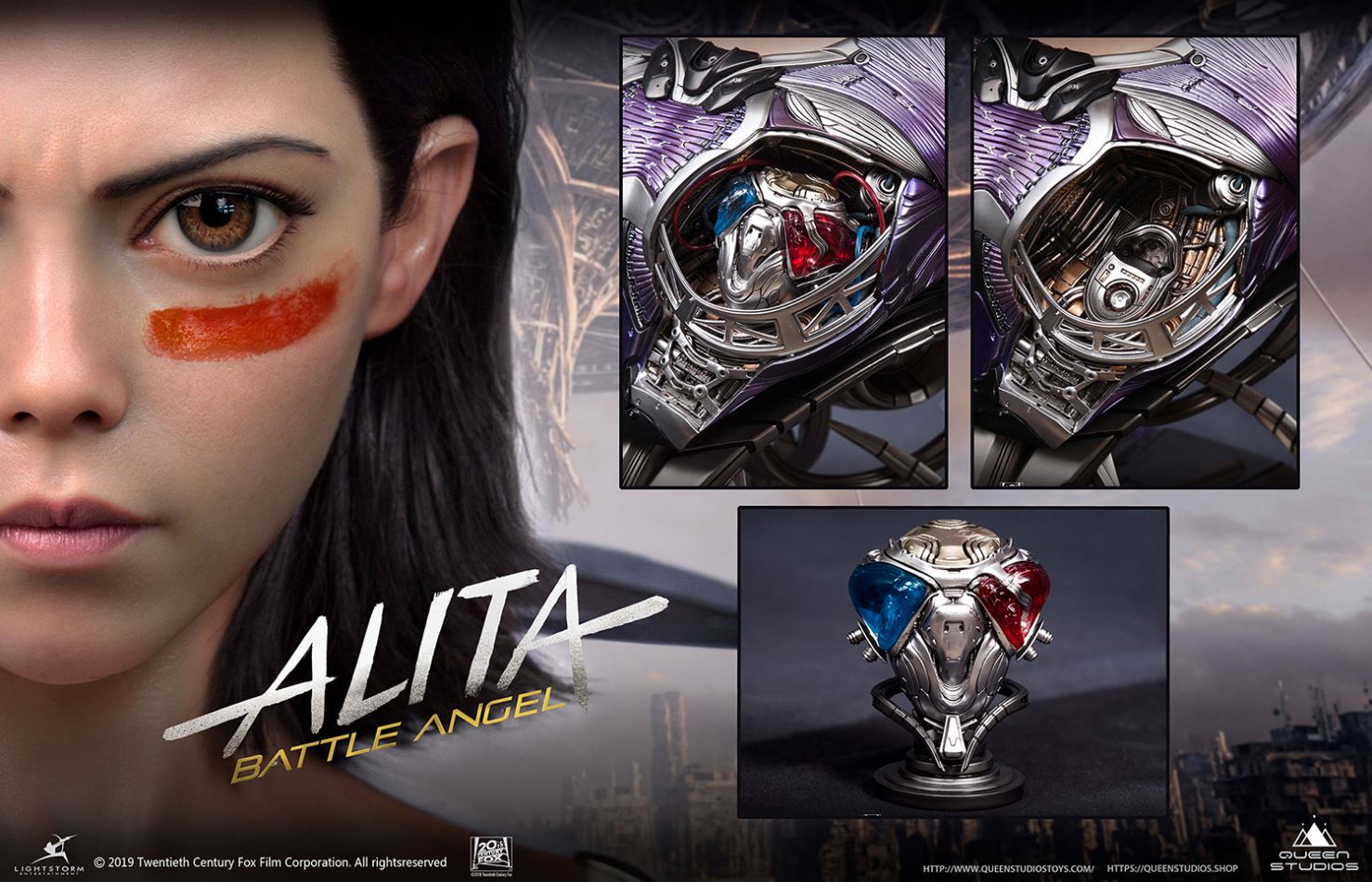 Alita Bust 1/1 (Alita: Battle Angel)