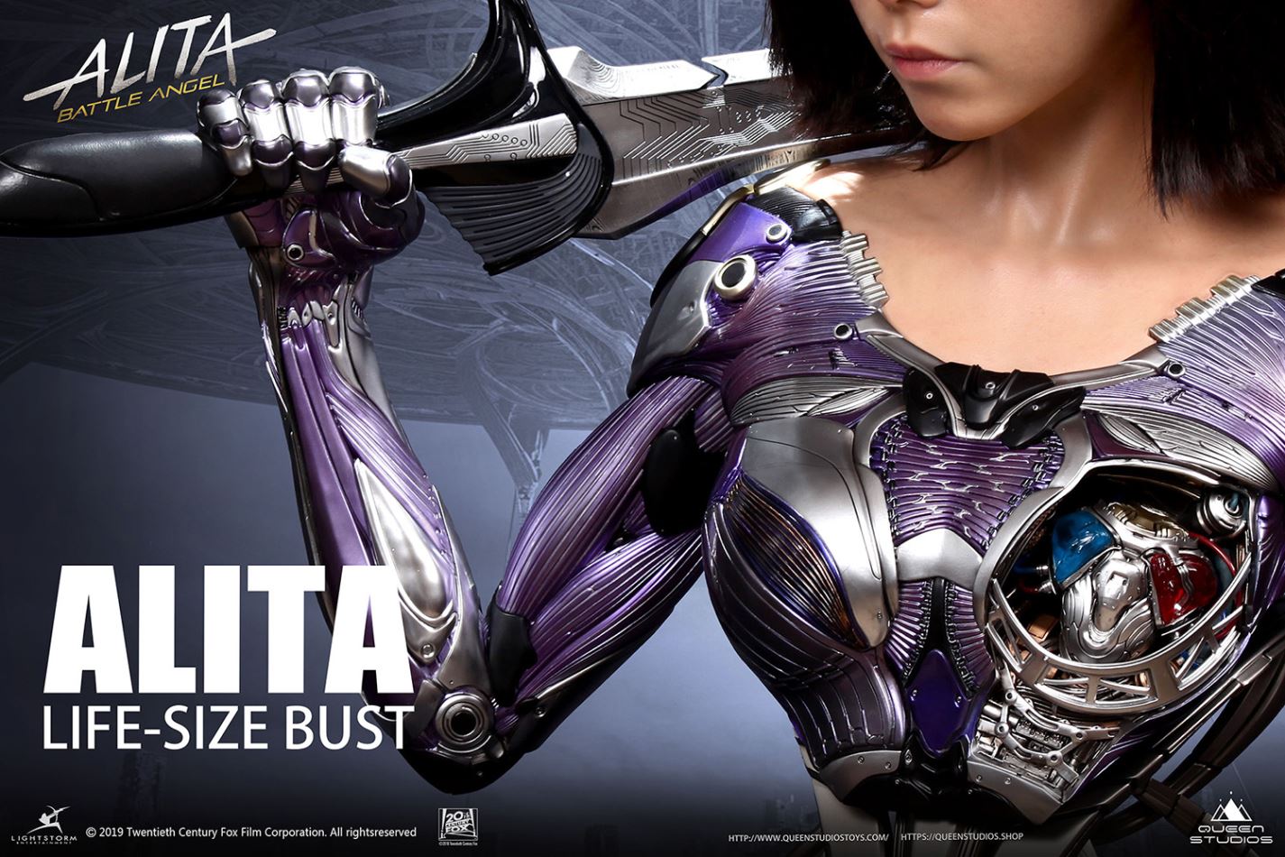 Alita Bust 1/1 (Alita: Battle Angel)
