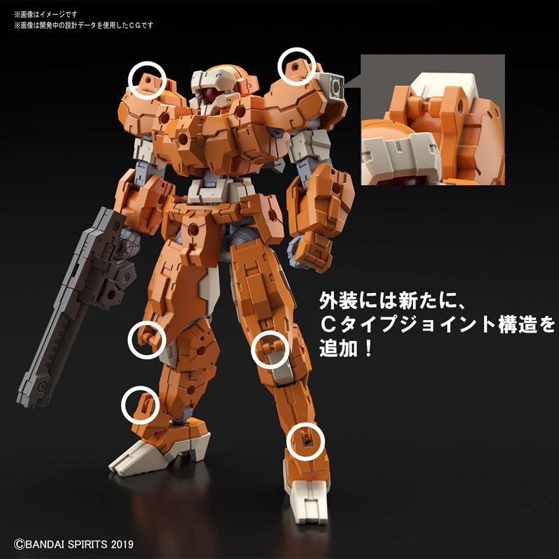 30MM 1/144 eEXM-21 Rabiot [Orange]