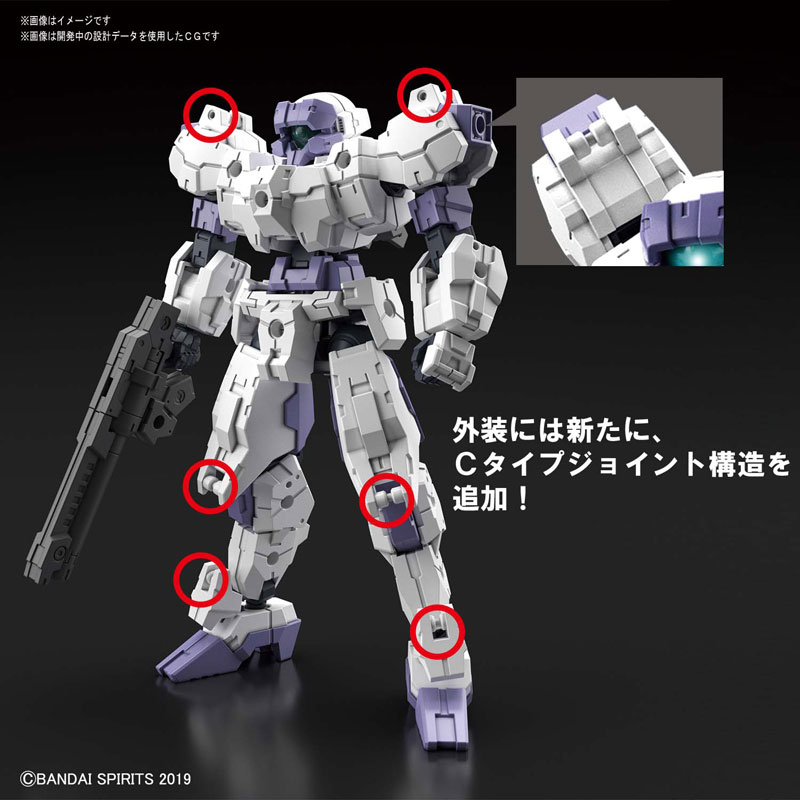 30MM 1/144 eEXM-21 Rabiot [White]