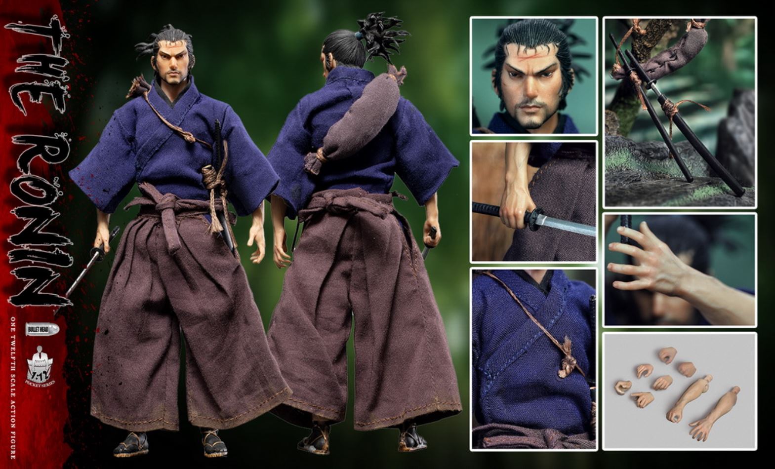 1/12 BH007 The Ronin Miyamoto Musashi